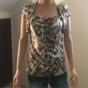 Cheetah blouse